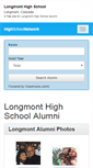 Mobile Screenshot of longmonthighschool.org
