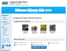 Tablet Screenshot of longmonthighschool.org